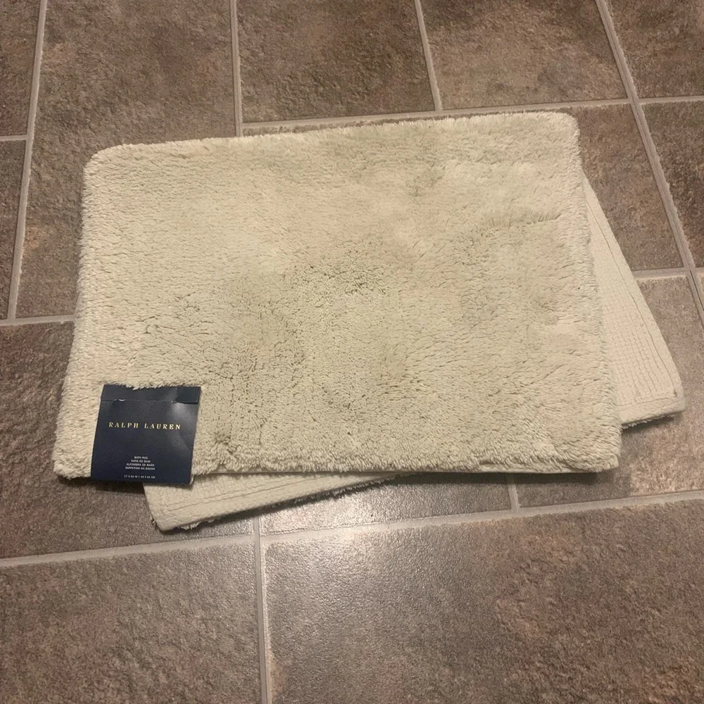 Ralph Lauren Home Wilton Bath Rug 17 x 24 Dune Msrp $70